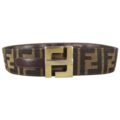 fendi belt silver buckle vintage|Vintage FENDI Dark Brown Leather Silver Buckle Waist Belt Art .